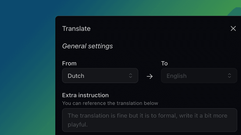 Novawriter - Free AI Localization and Translation software tool
